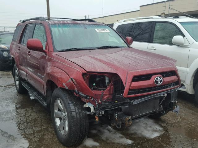 JTEBU17RX68074457 - 2006 TOYOTA 4RUNNER LI RED photo 1