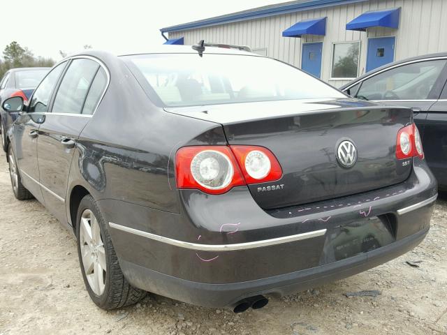 WVWAK73C78E090162 - 2008 VOLKSWAGEN PASSAT KOM CHARCOAL photo 3