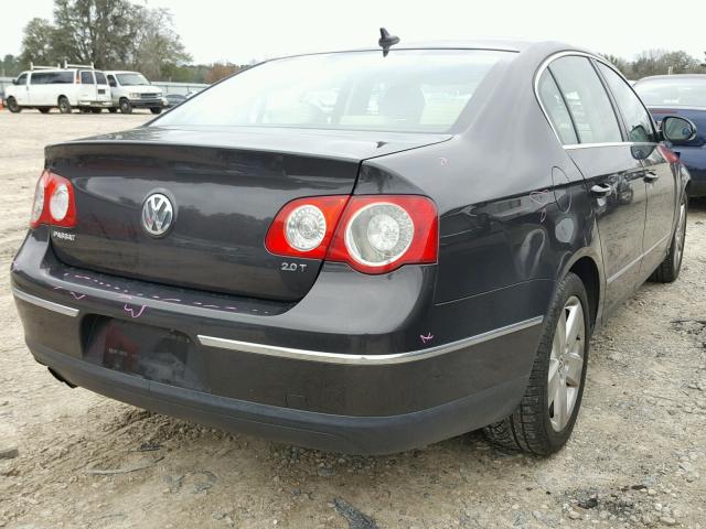 WVWAK73C78E090162 - 2008 VOLKSWAGEN PASSAT KOM CHARCOAL photo 4