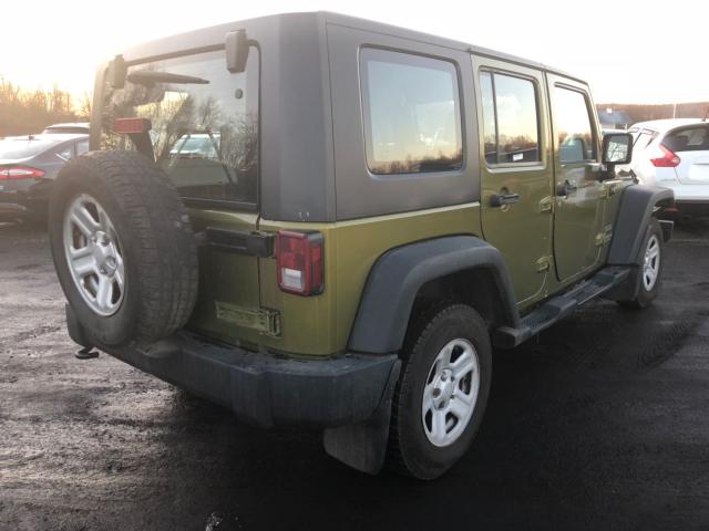 1J4BZ3H1XAL204408 - 2010 JEEP WRANGLER U GREEN photo 4