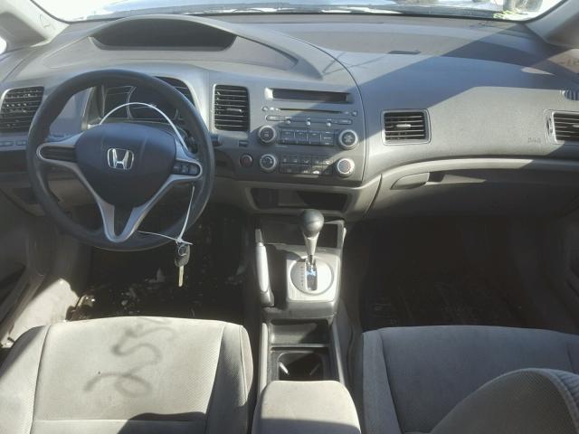 19XFA16599E034989 - 2009 HONDA CIVIC LX GRAY photo 9