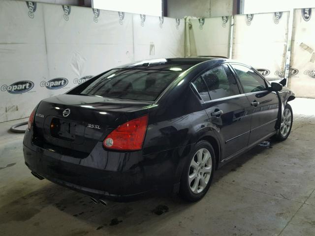 1N4BA41E98C816308 - 2008 NISSAN MAXIMA SE BLACK photo 4