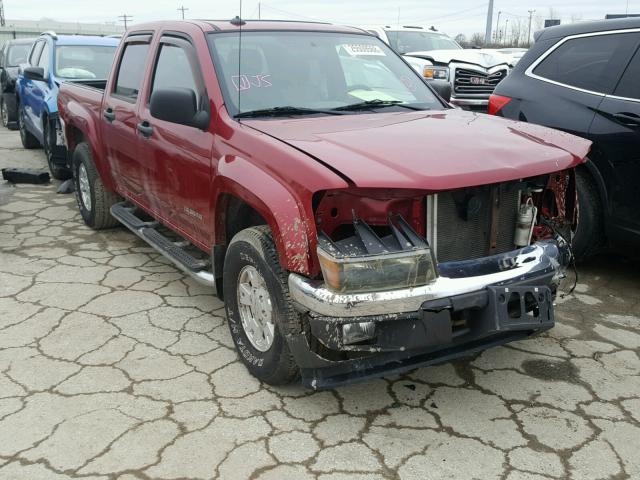 1GCDS136558187178 - 2005 CHEVROLET COLORADO MAROON photo 1