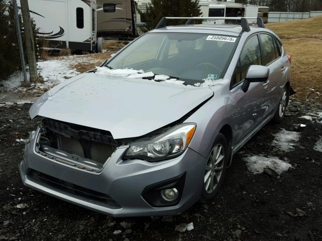 JF1GPAB6XD2887771 - 2013 SUBARU IMPREZA PR SILVER photo 2