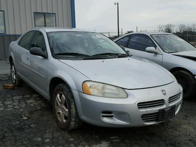 1B3EL46X52N202820 - 2002 DODGE STRATUS SE SILVER photo 1