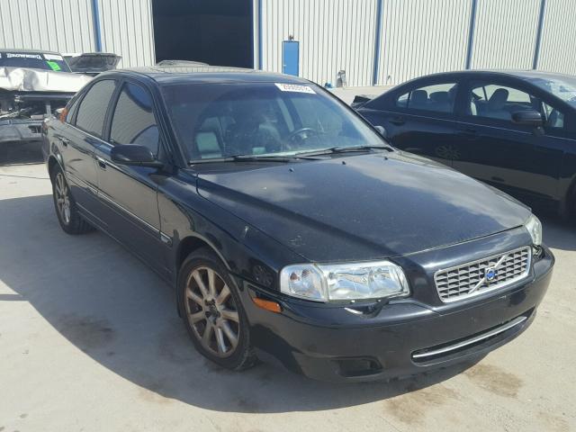 YV1TS59H541377303 - 2004 VOLVO S80 2.5T BLACK photo 1