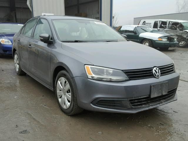 3VWD17AJ5EM280482 - 2014 VOLKSWAGEN JETTA SE GRAY photo 1