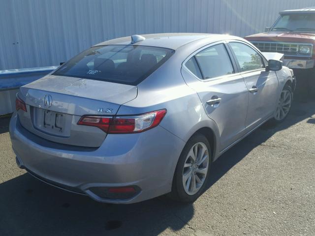 19UDE2F3XGA014493 - 2016 ACURA ILX BASE GRAY photo 4