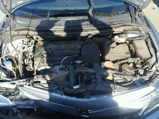 19UDE2F3XGA014493 - 2016 ACURA ILX BASE GRAY photo 7