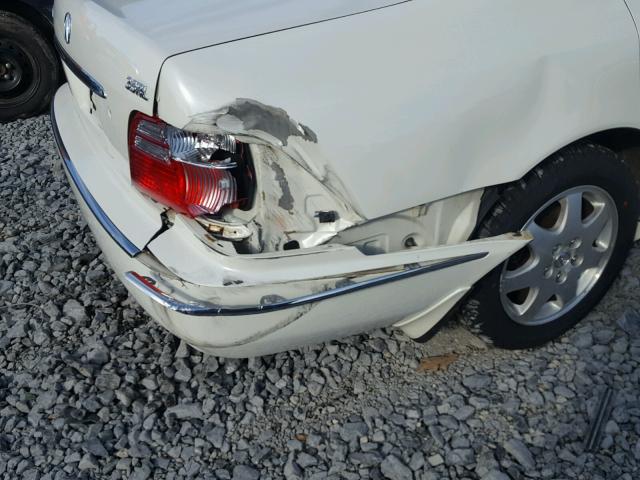 JH4KA96502C006054 - 2002 ACURA 3.5RL WHITE photo 9