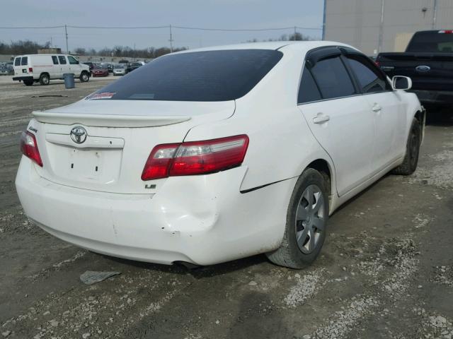 4T4BE46K99R104729 - 2009 TOYOTA CAMRY BASE WHITE photo 4