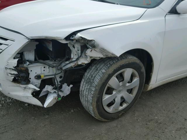 4T4BE46K99R104729 - 2009 TOYOTA CAMRY BASE WHITE photo 9