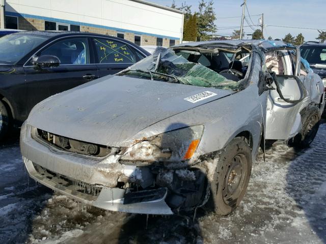 1HGCM72737A019331 - 2007 HONDA ACCORD EX SILVER photo 2