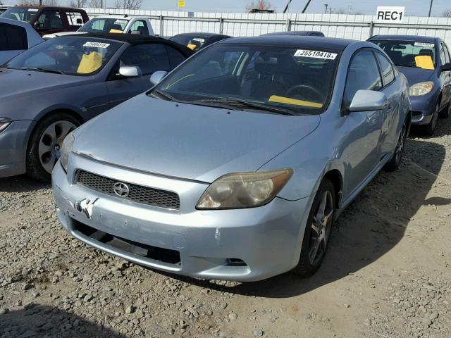 JTKDE177260138054 - 2006 TOYOTA SCION TC 蓝色 照片 2