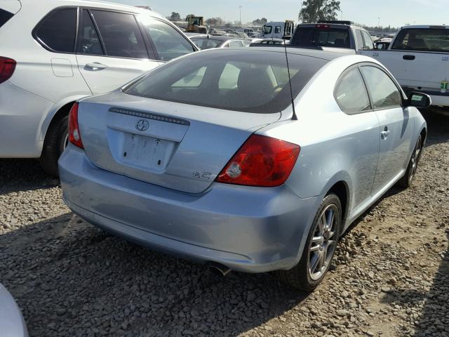JTKDE177260138054 - 2006 TOYOTA SCION TC 蓝色 照片 4