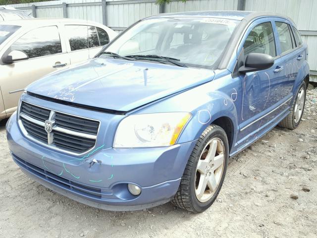 1B3HE78K37D283405 - 2007 DODGE CALIBER R/ BLUE photo 2