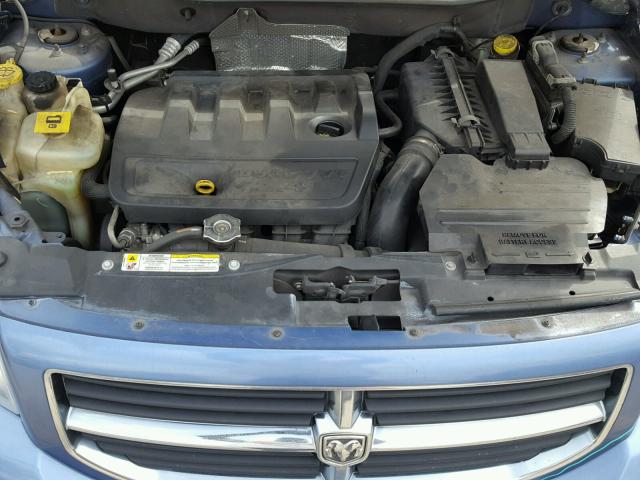 1B3HE78K37D283405 - 2007 DODGE CALIBER R/ BLUE photo 7