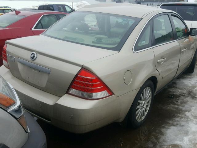 1MEFM42105G627659 - 2005 MERCURY MONTEGO PR 棕色 照片 4