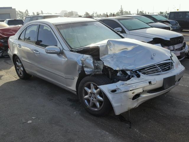 WDBRF64J52F290620 - 2002 MERCEDES-BENZ C 320 SILVER photo 1