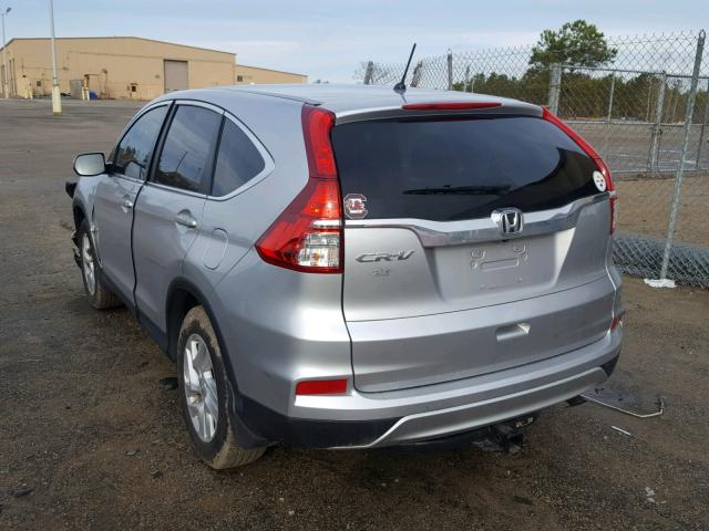 3CZRM3H50GG708617 - 2016 HONDA CR-V EX SILVER photo 3