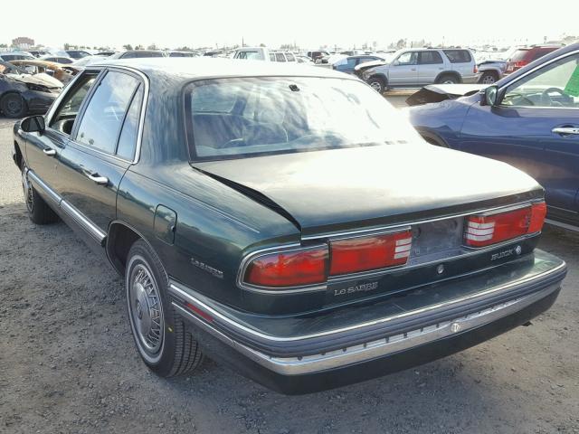 1G4HP53L0PH513371 - 1993 BUICK LESABRE CU GREEN photo 3