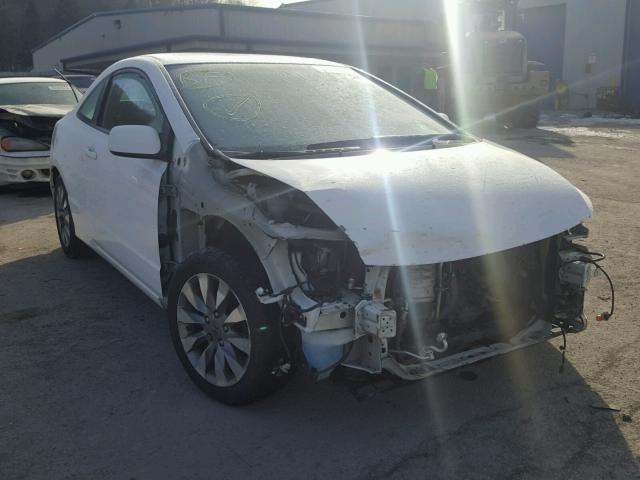 2HGFG12879H530989 - 2009 HONDA CIVIC EX WHITE photo 1