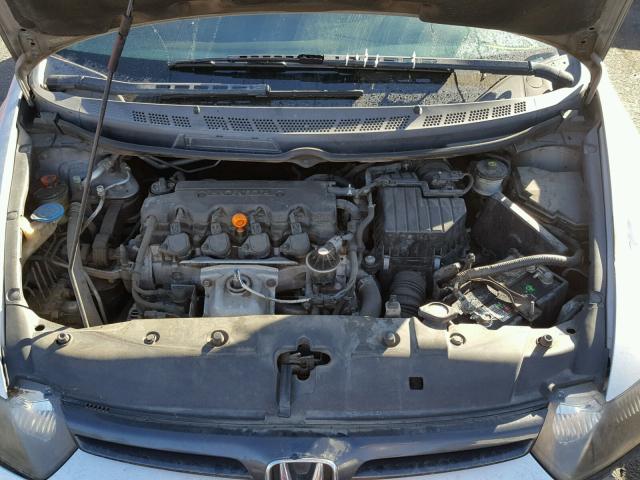 2HGFG12887H530769 - 2007 HONDA CIVIC EX SILVER photo 7