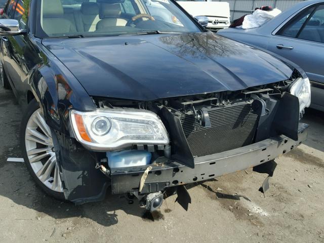 2C3CCAET0CH160834 - 2012 CHRYSLER 300C BLACK photo 9