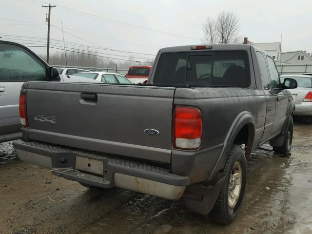 1FTZR15X2YTA19961 - 2000 FORD RANGER SUP GRAY photo 4