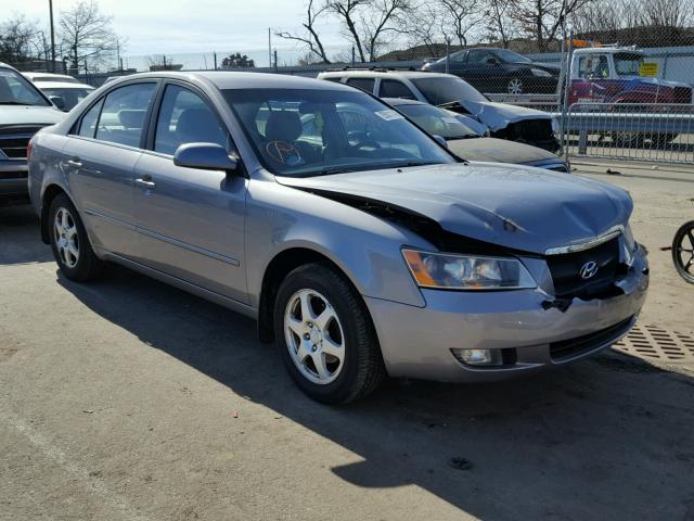 5NPEU46C06H152729 - 2006 HYUNDAI SONATA GLS SILVER photo 1