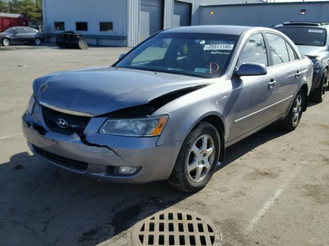 5NPEU46C06H152729 - 2006 HYUNDAI SONATA GLS SILVER photo 2