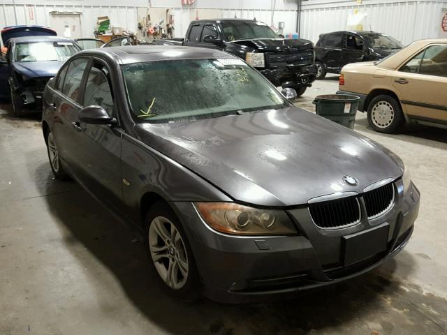 WBAVC93508K037099 - 2008 BMW 328 XI GRAY photo 1