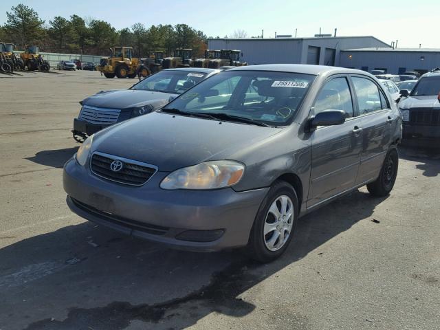 2T1BR30E28C910035 - 2008 TOYOTA COROLLA CE GRAY photo 2