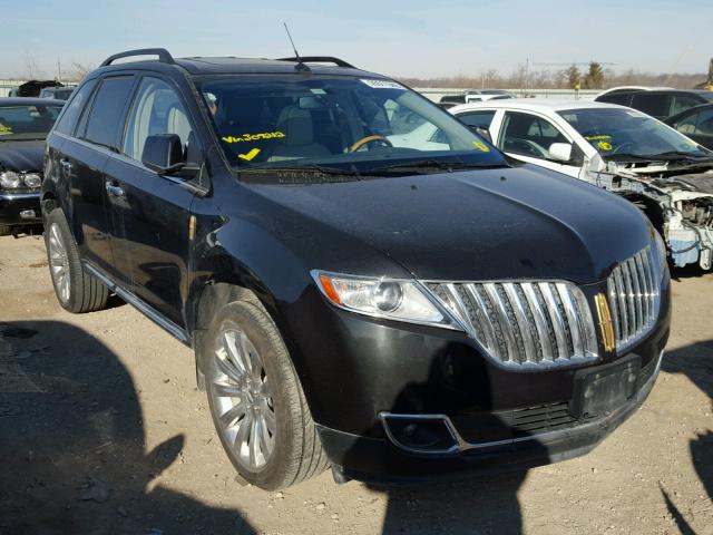 2LMDJ6JK7BBJ07212 - 2011 LINCOLN MKX BLACK photo 1