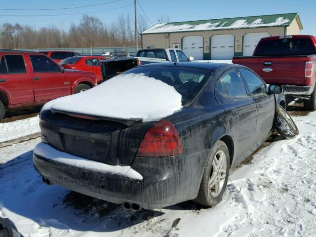 2G2WR524351310754 - 2005 PONTIAC GRAND PRIX BLACK photo 4