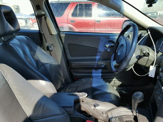 2G2WR524351310754 - 2005 PONTIAC GRAND PRIX BLACK photo 5