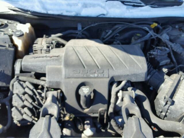 2G2WR524351310754 - 2005 PONTIAC GRAND PRIX BLACK photo 7