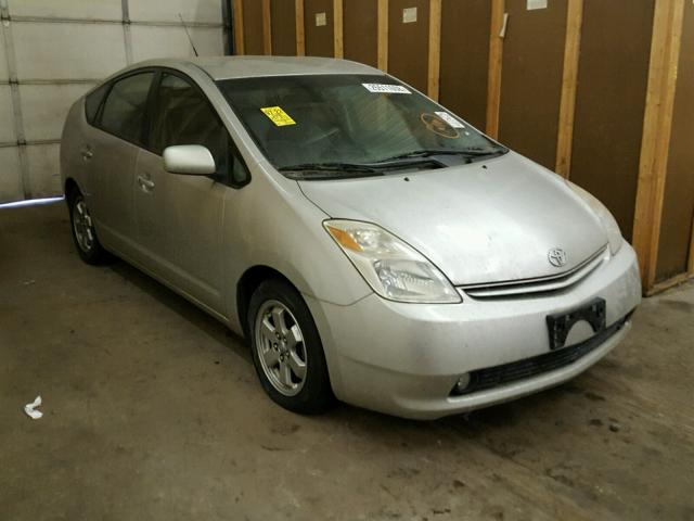 JTDKB20U340045490 - 2004 TOYOTA PRIUS SILVER photo 1