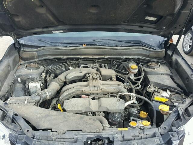 JF2SJADCXFG524211 - 2015 SUBARU FORESTER 2 BLACK photo 7