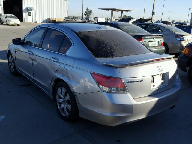 1HGCP26859A099778 - 2009 HONDA ACCORD EXL SILVER photo 3