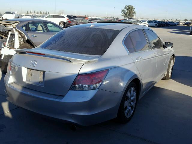 1HGCP26859A099778 - 2009 HONDA ACCORD EXL SILVER photo 4