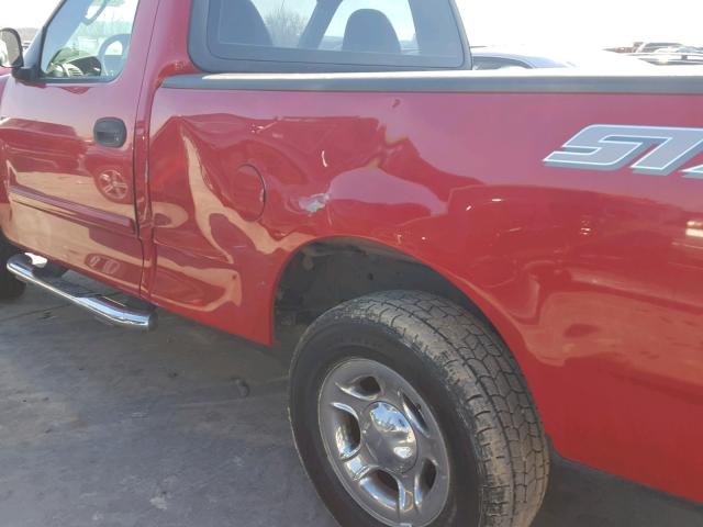 2FTRF172X4CA55556 - 2004 FORD F-150 HERI RED photo 9