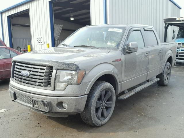 1FTFW1ET6CFB13020 - 2012 FORD F150 SUPER CHARCOAL photo 2