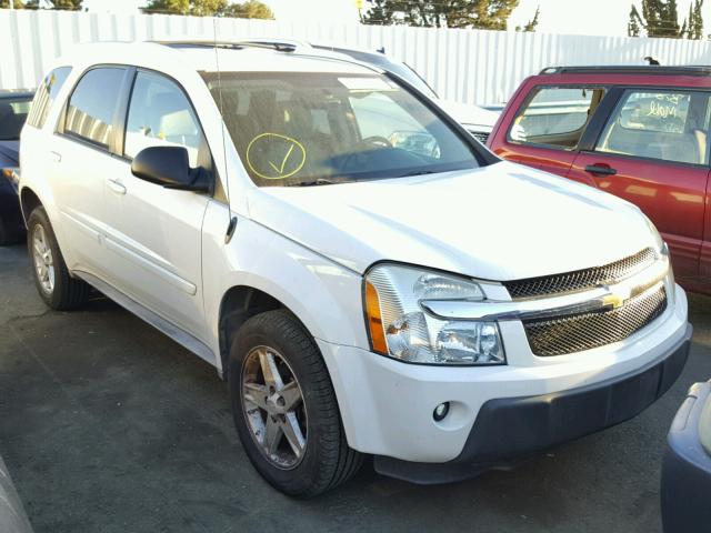 2CNDL63F856024228 - 2005 CHEVROLET EQUINOX LT WHITE photo 1