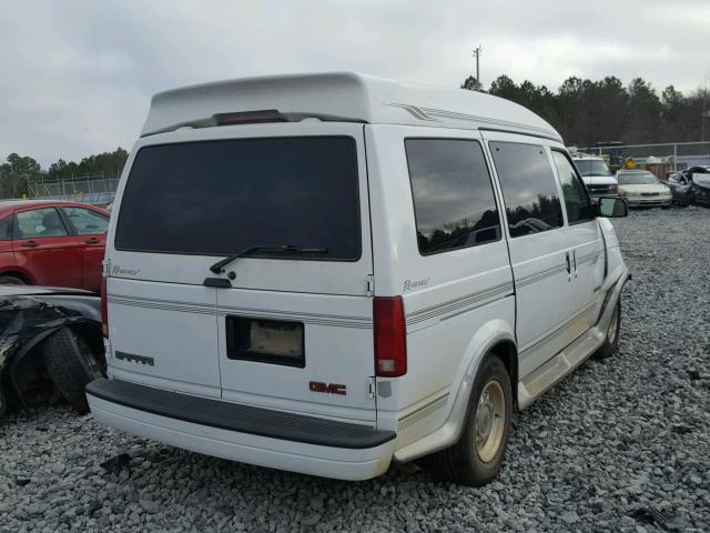 1GDDM19W9YB518588 - 2000 GMC SAFARI XT WHITE photo 4