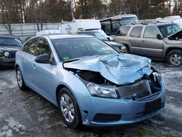 1G1PC5SH2C7265464 - 2012 CHEVROLET CRUZE LS BLUE photo 1