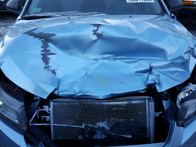 1G1PC5SH2C7265464 - 2012 CHEVROLET CRUZE LS BLUE photo 7