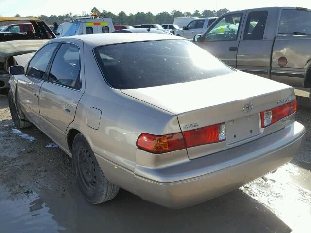 4T1BF22K81U968838 - 2001 TOYOTA CAMRY LE GRAY photo 3