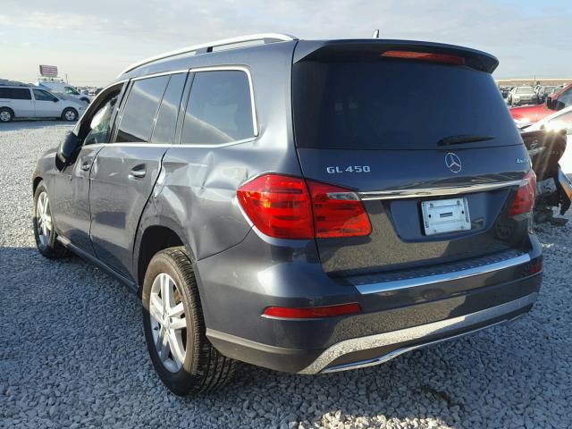 4JGDF7CE3DA242339 - 2013 MERCEDES-BENZ GL 450 4MA GRAY photo 3