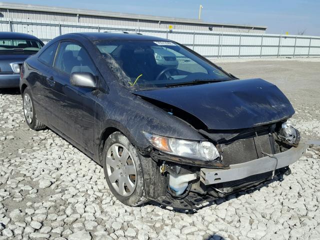 2HGFG1B68AH520667 - 2010 HONDA CIVIC LX GRAY photo 1